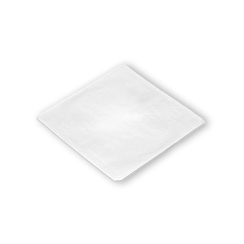 1W FLAT BAG WHITE - 500PCS