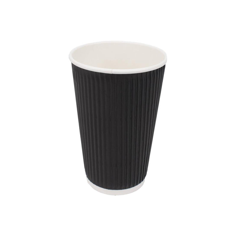 8OZ COFFEE RIPPLED CUP (25PCS) - $2.75 EA / CTN QTY: 20
