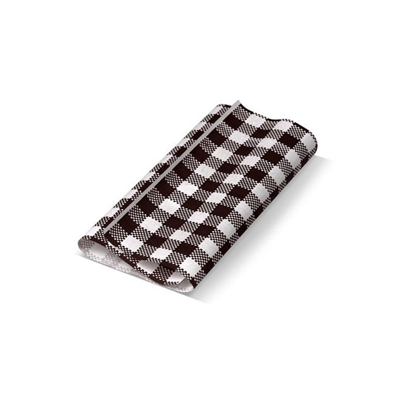 GINGHAM PAPER BLACK