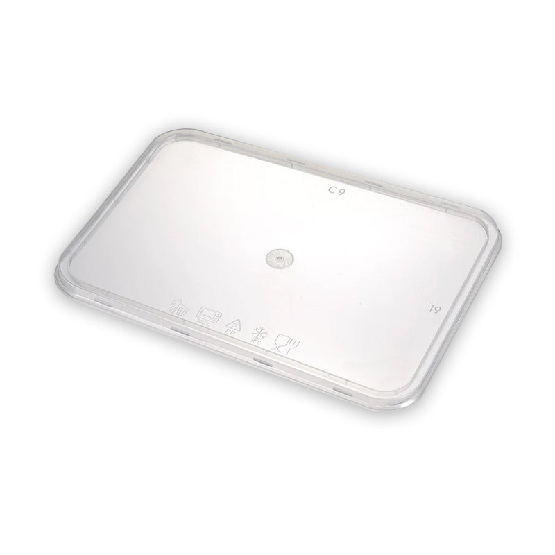 RECTANGULAR LIDS (for 500ml, 650ml, 700ml, 750ml, 1000ml & 2 COMP. 652ml) - 500PCS