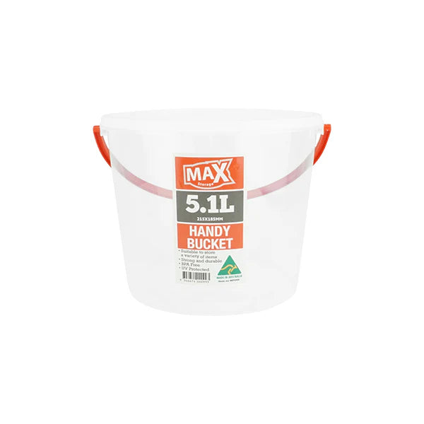 MAX 5.1LT HANDY BUCKET - $2.50 EA / CTN QTY: 12