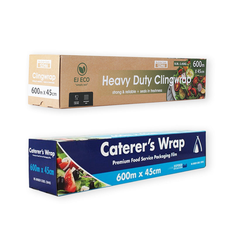 CLING WRAP CATERER 45CMx600M - $19.95 EA / CTN QTY: 6