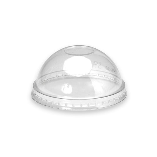 12OZ 92MM CLEAR PET DOME LIDS DIE-CUT HOLE-1000PCS