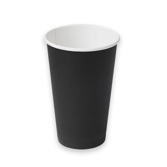 16OZ PE COATED SW CUP/BLACK-1000PCS