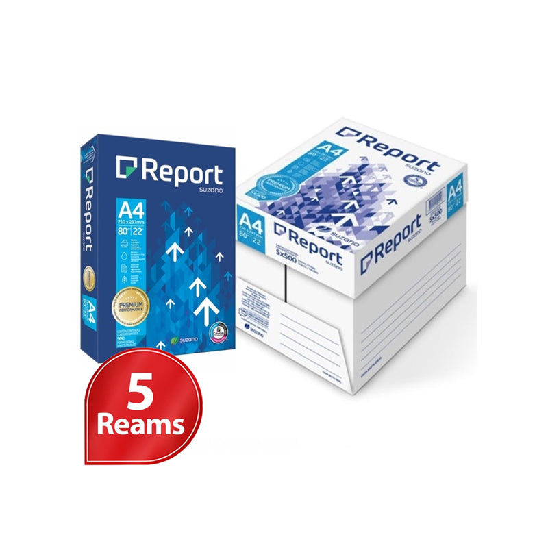 Premium Copy Paper A4 80GSM 500 pcs - $4.95 EACH Ream / CTN QTY: 5
