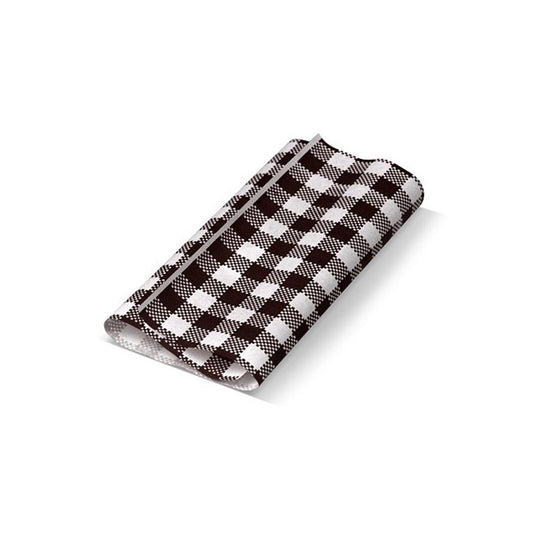 GINGHAM PAPER BLACK