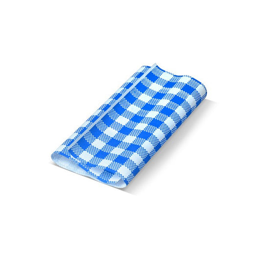 GINGHAM PAPER BLUE