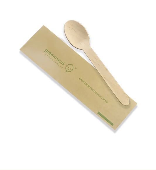 Wrapped WOODEN SPOONS   CTN QTY: 1000~$40 per CTN