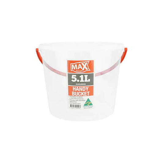 MAX 5.1LT HANDY BUCKET - $2.50 EA / CTN QTY: 12