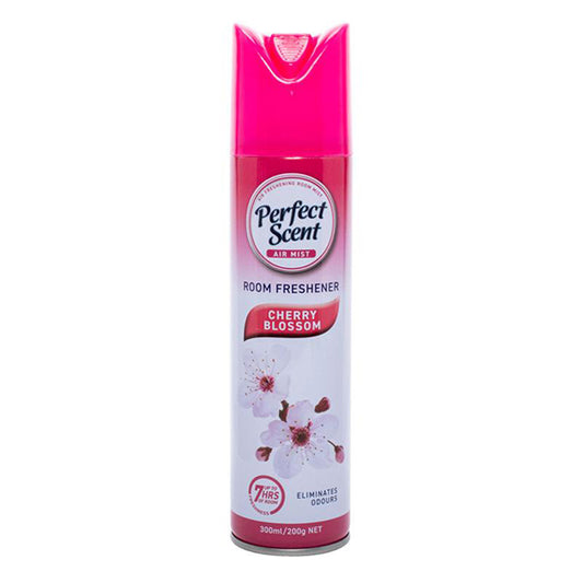 PERFECT SCENT AIR FRESHENER CHERRY BLOSSOM 300ML - $2.50 EA / CTN QTY: 24