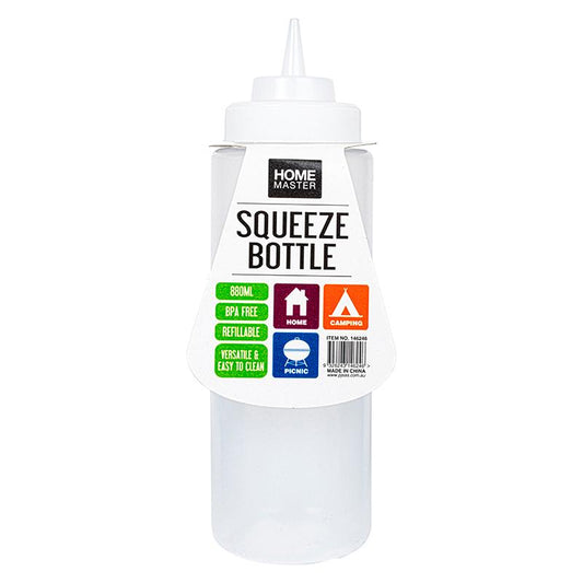 SQUEEZE BOTTLE 800ML - $1.45 EA / CTN QTY: 12