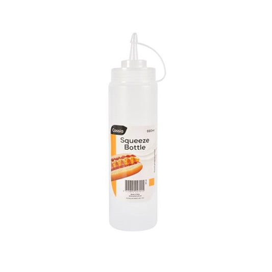 SQUEEZE BOTTLE 680ML - $1.50 EA / CTN QTY: 12