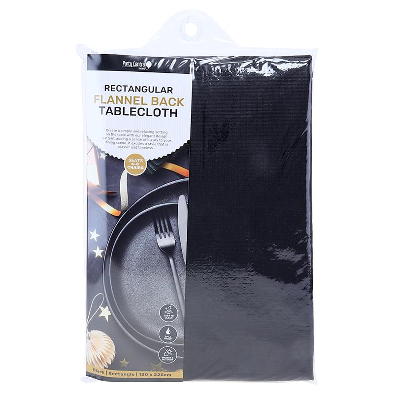 Tablecloth Classic Rectangular PEVA 130cm x 225cm  - $5.30 EA / CTN QTY: 12