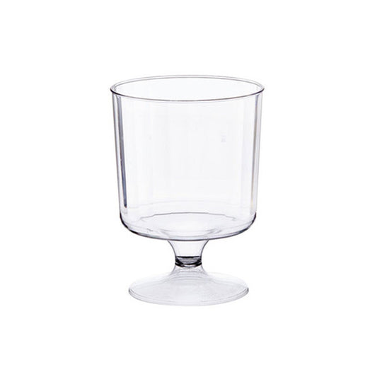 CAPRI PLASTIC WINE GOBLET 175ML -250PCS