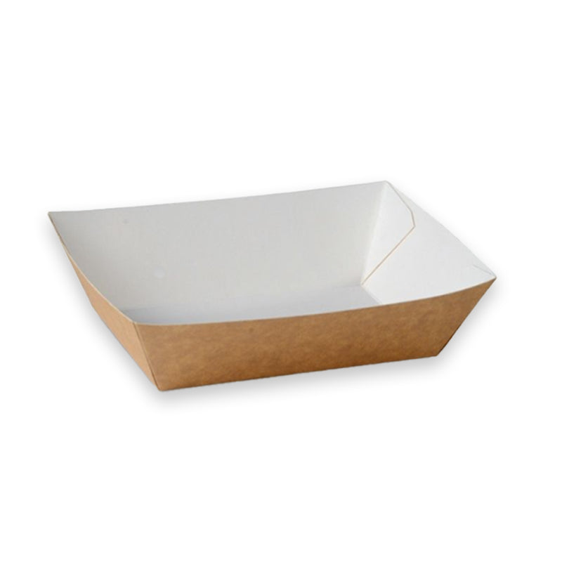 LARGE TRAY/BROWN CARDBOARD - 400PCS