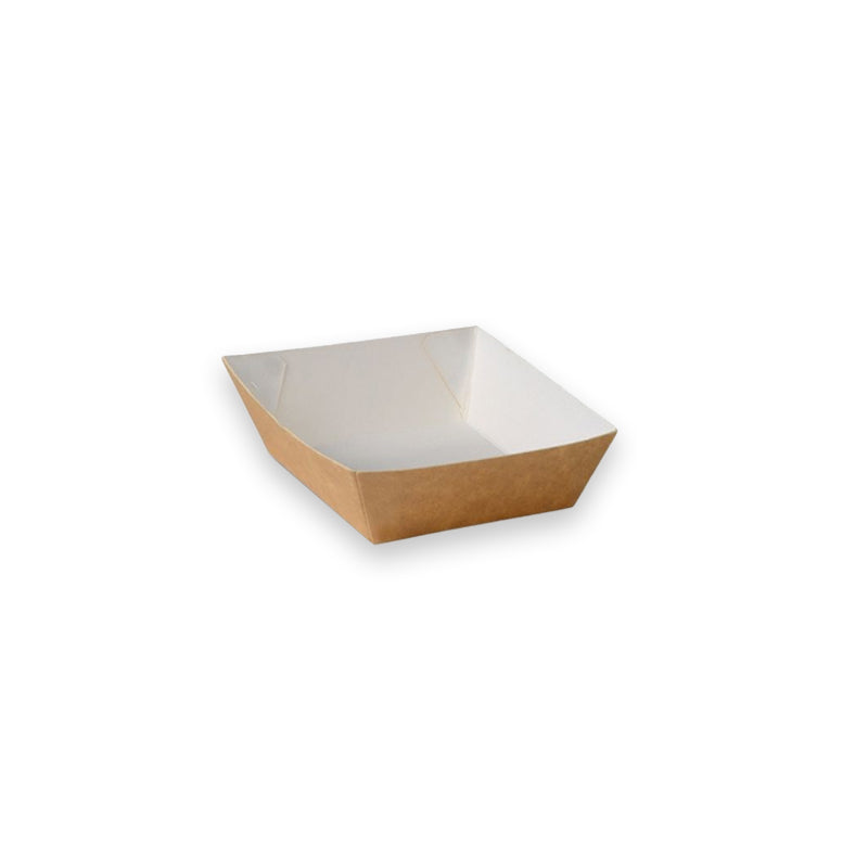 MINI TRAY/BROWN CARDBOARD - 900PCS