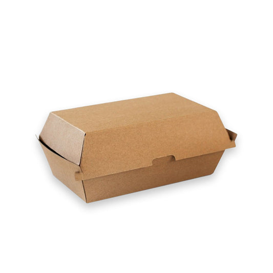 SNACK BOX-REGULAR/BROWN CORRUGATED PLAIN/BROWN - 200PC