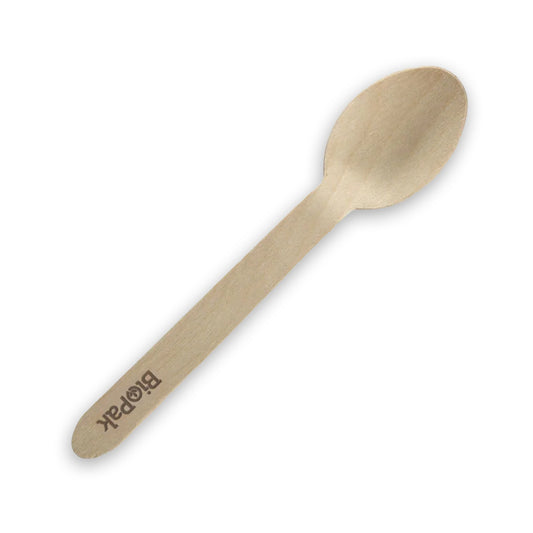 WOODEN COATED SPOON 1000 PCS