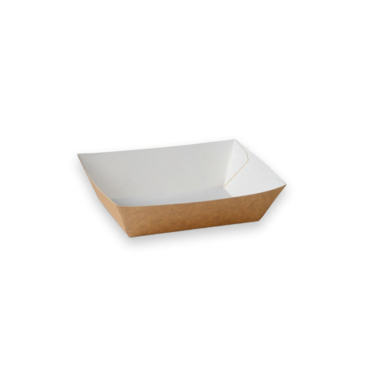 EX SMALL TRAY /BROWN CARDBOARD - 1000PCS